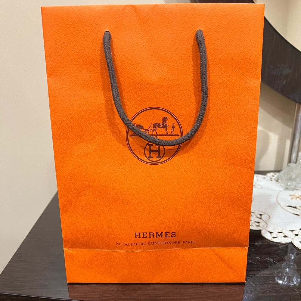 Hermes gift bag